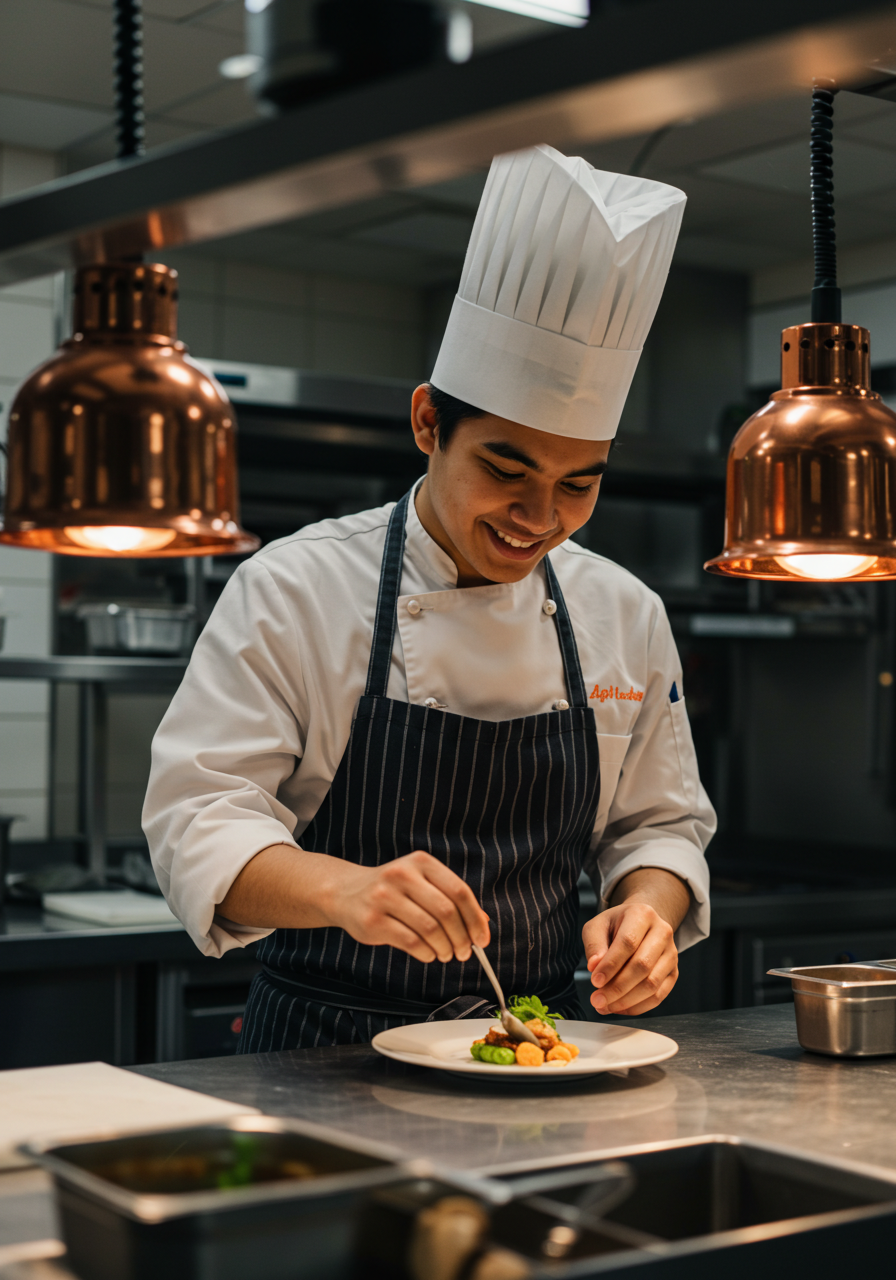 Imagem de chef de cozinha para campanha